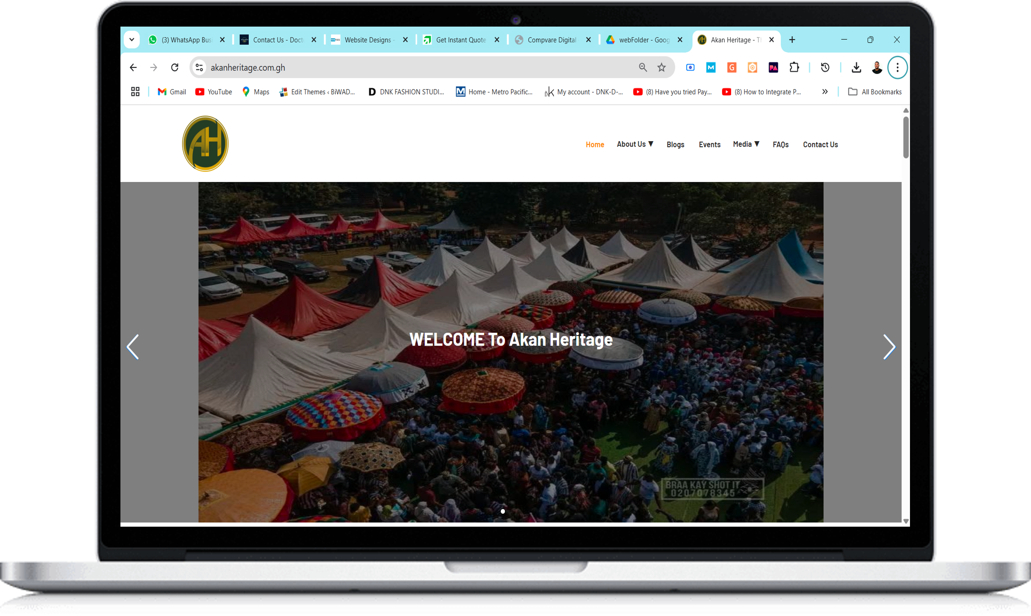 Aricanbase Restaurant Food Web App